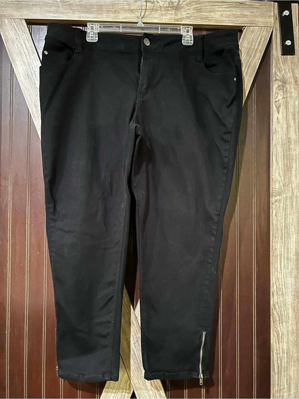Lane Bryant Black Stretch Ponte Pants